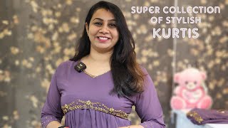 Super Collection of  Stylish Kurtis👌