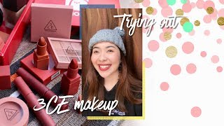 Lần đầu thử son và makeup của 3CE ôi thật BẤT NGỜ | GRWM | Letsplaymakeup