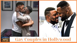 25 Black Gay Couples in Hollywood | Then and Now 2025