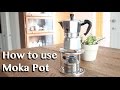 How to use a Moka Pot for your Morning Coffee | 모카포트 사용하는 방법 | Cafe Yooky