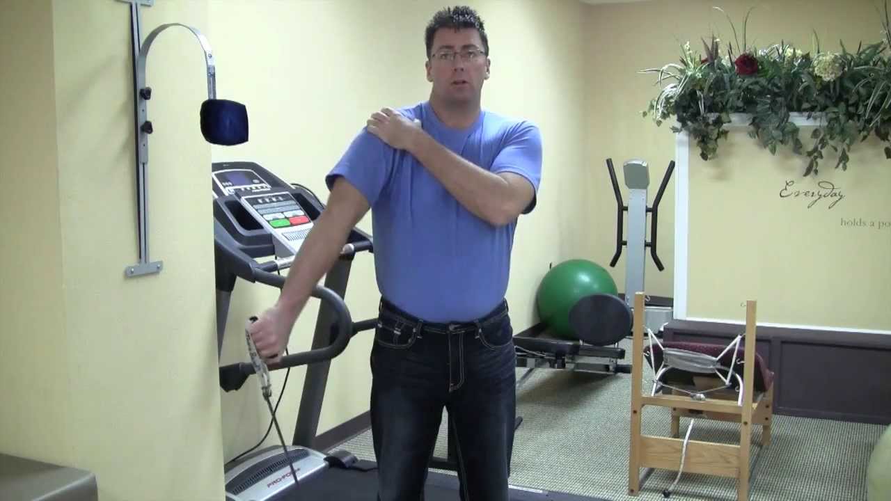 Supraspinatus Muscle Exercise - YouTube