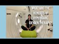 What are the benefits of Hyperbaric Oxygen Therapy? - HealthFit Physical Therapy & Chiropractic