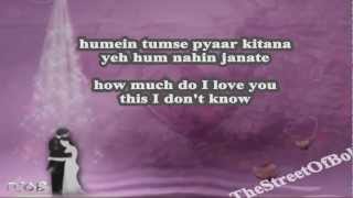 Humein Tumse Pyar Kitna - With Lyrics & Translation - Lovers Choice