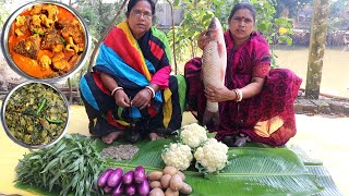 Two Healthy Recipe / Village style Bengali Recipe cooking.