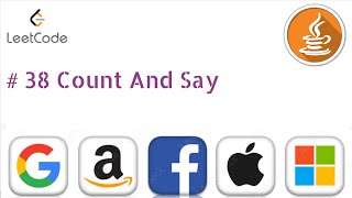 Count And Say LeetCode Solution Explained |Java
