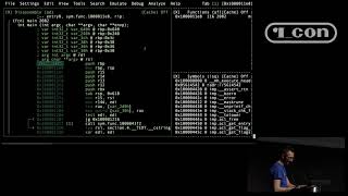 r2con2019 - radare2's panels mode and decompilers