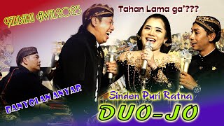 BIKIN NGAKAK DUO-JO AWAL TAHUN 2025 || DITANYA SINDEN PURI  || PUNYA JO KLITIK  TAHAN LAMA APA GA?