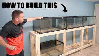 DIY FISH TANK RACK for the aquarium gallery