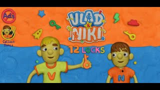 Vlad and Niki 12 Locks - new game for kids #vladandnikki