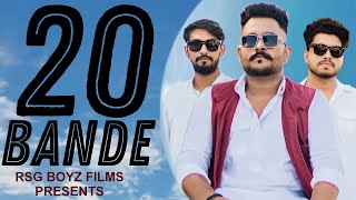 20 bande | Hunar Sidhu | New Punjabi Song 2023-24 | Cover video song | kotti | Latest Punjabi songs