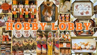 Hobby Lobby Fall 2026 EXCLUSIVE First Look 🍁 Cozy Decor You NEED to See!