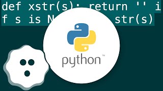 Python: most idiomatic way to convert None to empty string?