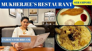 Mukherjee's Restaurant | Restaurant In Serampore | Famous Biryani In Serampore | Mitas Diary