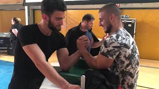 Betkili Oniani GEO vs Nedalin Hristov BUL - EuroArm 2019