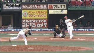 【ハイライト】楽天逆転勝ちで連敗ストップ 4月30日 楽天-日本ハム