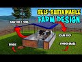 Self-Sustainable Cow Shed Design for 2 Cows | Integrated Dairy, Fodder, Biogas, and Solar Farm