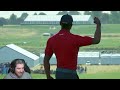 pga tour 2k25 tiger woods @ oakmont cc ps5 pro gameplay