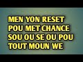 KOMAN POUR PURIFYE KOW AVAN OU FE RESET YO TRÈS PUISAN