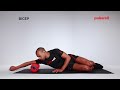 pulseroll vibrating foam roller for bicep muscles