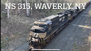 Norfolk Southern Train 315, Waverly, NY