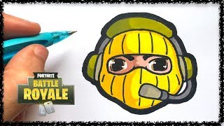 Dessin Dj Lama Fortnite Facile - tuto emoji graffeur fortnite tube10x net