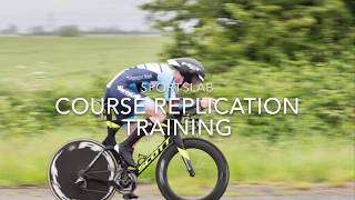 Time Trial course replication training using Zwift V714 Team Sportslab