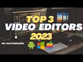 Top 3 Best VIDEO EDITING software 2023 | No watermarks | Tamil | For Android & PC