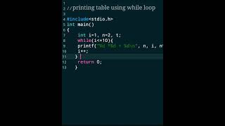 #8 C Programming Exercise 💻||C Language Tutorial 👨🏫📓#shorts #coding