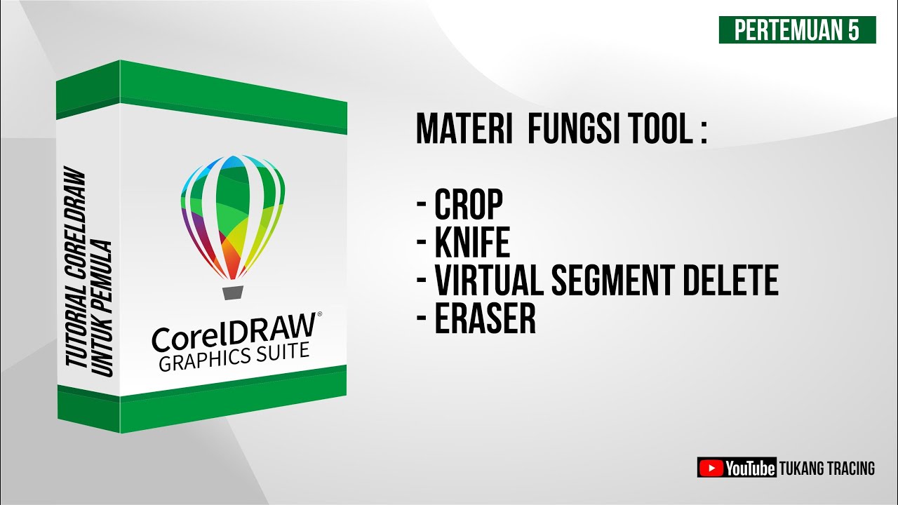 Tutorial CorelDRAW Untuk Pemula- Pertemuan #5 - YouTube
