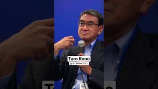 Taro Kono: Japanese News Reporters #Shorts
