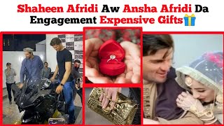 Most Expensive Gifts for Shaheen Afridi and Ansha Afridi