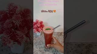 చల్ల చల్లగా water melon juice.. తాగి కూల్ అయిపోతారు.. #shorts #shortsfeed #youtubeshort #viralvideo