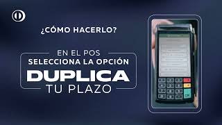 Con tu Diners duplica tu plazo sin intereses