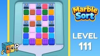 Marble Sort Level 111 Walkthrough Solution