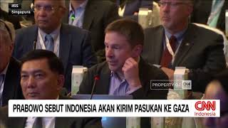 Prabowo Sebut Indonesia Akan Kirim Pasukan Ke Gaza