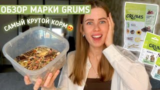 ОБЗОР НА КОРМ И ЛАКОМСТВО ДЛЯ КРЫС ОТ ФИРМЫ GRUMS