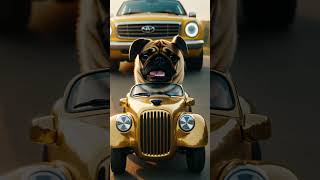 Pugster!! #pug #weekend #drive #krazymations