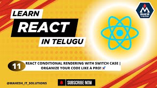 React Conditional Rendering with Switch Case | Organize Your Code Like a Pro! 🚀