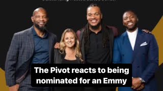 Ryan Clark, Channing Crowder & Fred Taylor react to The Pivot being nominated for an Emmy |The Pivot