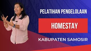 PELATIHAN PENGELOLAAN HOMESTAY DIADAKAN  DI DESA HUTA BALIAN SIANJUR MULA KABUPATEN SAMOSIR 2023