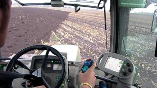 Fendt 820 + lemken smaragt