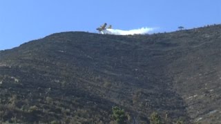 Incendi boschivi nel levante genovese, situazione sotto controllo