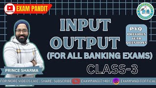 Machine Input Output |Reasoning|class-3| @EXAMPANDIT1401  #sbiclerk #sbipo #ibpspo #bankexams #sbipo