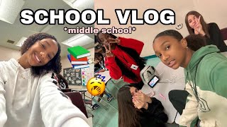 MIDDLE SCHOOL DAY IN MY LIFE *school vlog* | Trincredible