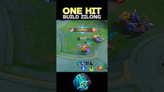 😱 WATCH THIS - BEST BUILD ZILONG 2024❓ (ONE HIT) ~ MLBB 🔥 #mobilelegends #onehitbuild #zilong #short