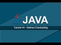Java Tutorials - 44 Method Overloading