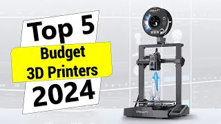 ✅TOP 5: Best Budget 3D Printers of 2024 | Best Budget 3D Printers