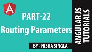 AngularJS Tutorial 22- $routeParams