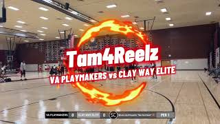 VA PLAYMAKERS (58) vs CLAY WAY ELITE (39)