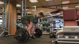 Deadlift 132.5kg x4